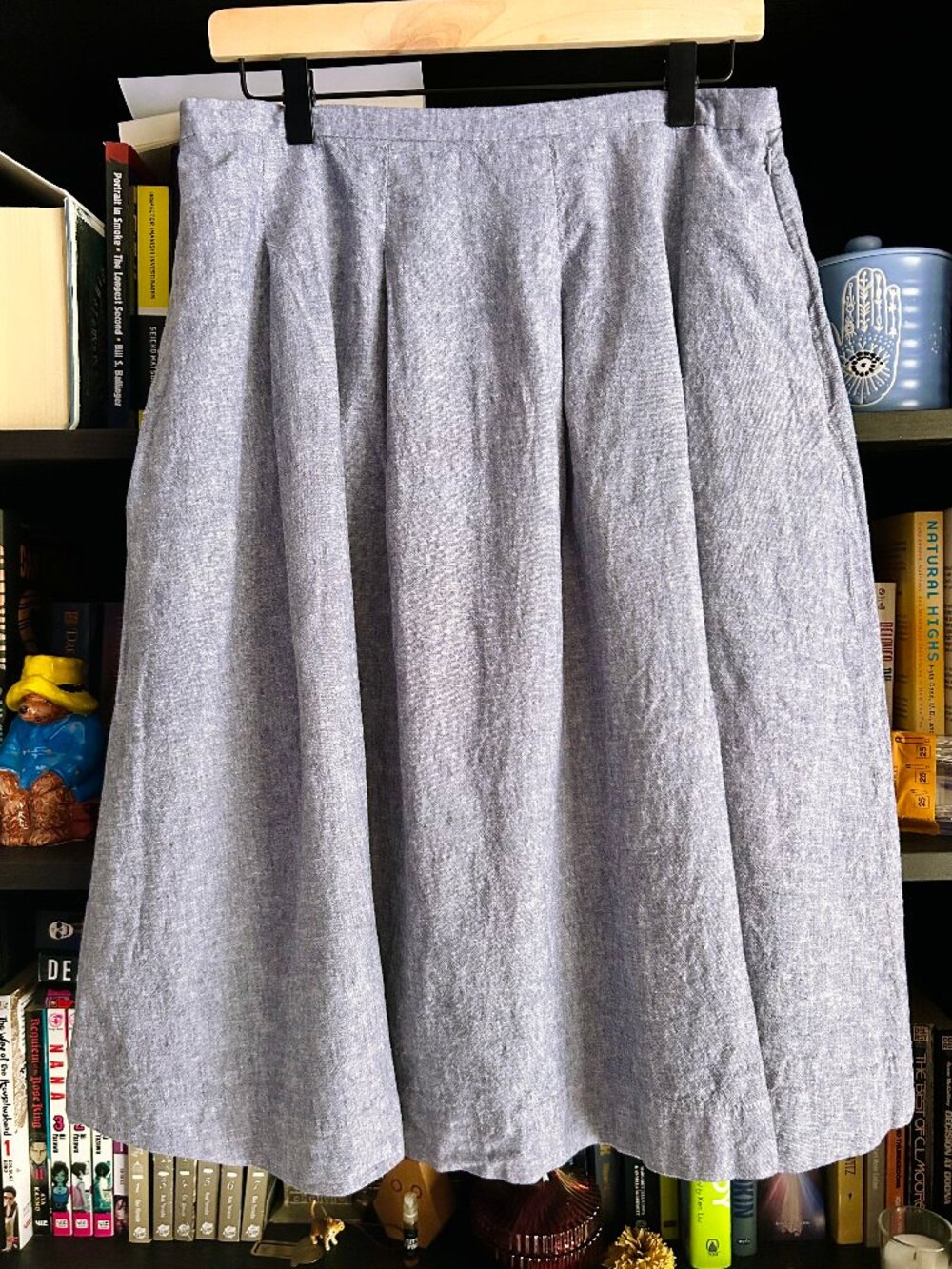 Uniqlo Chambray Skirt - L